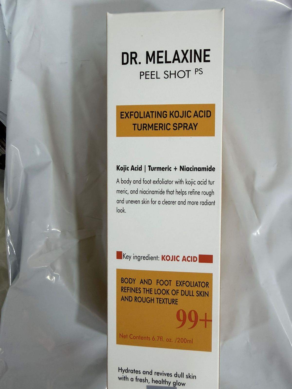 dr melaxin exfoliating kojic